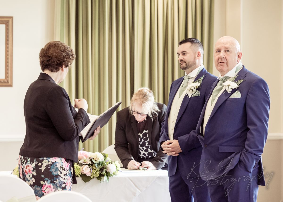 Groom and his Best Man