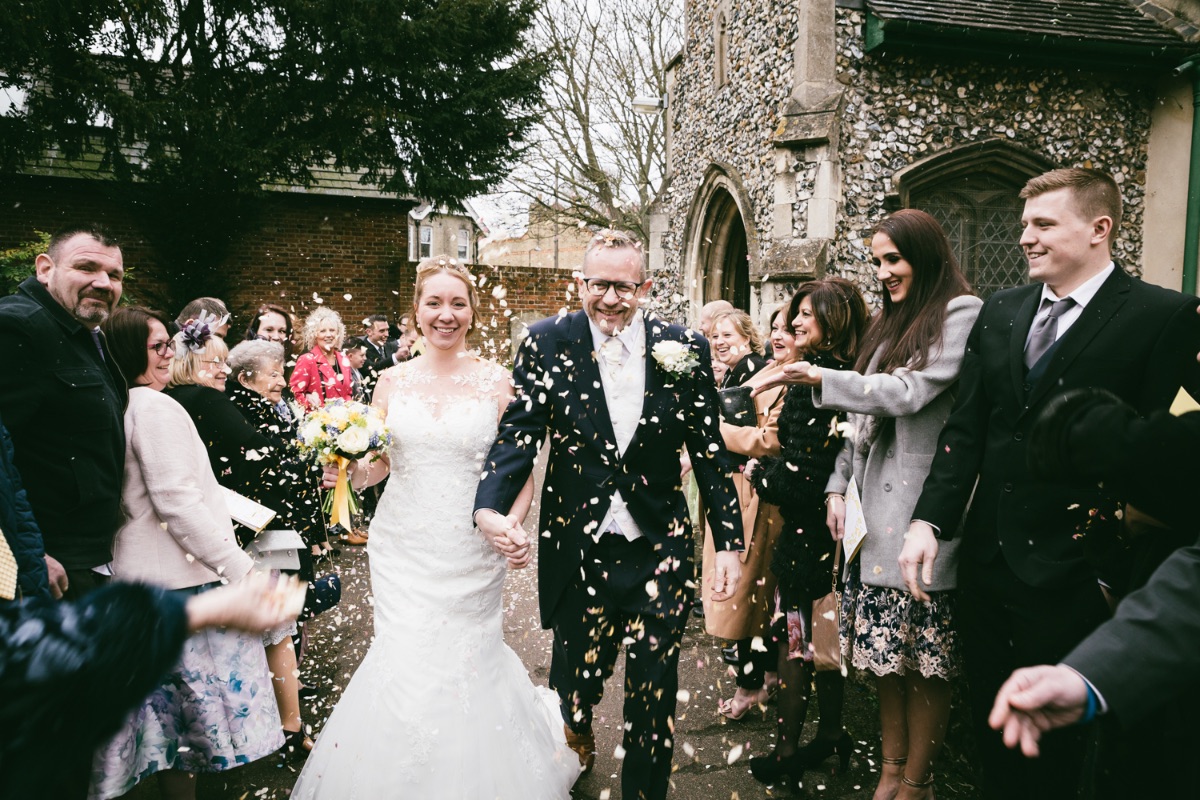 Real Wedding Image for Becky & Gary