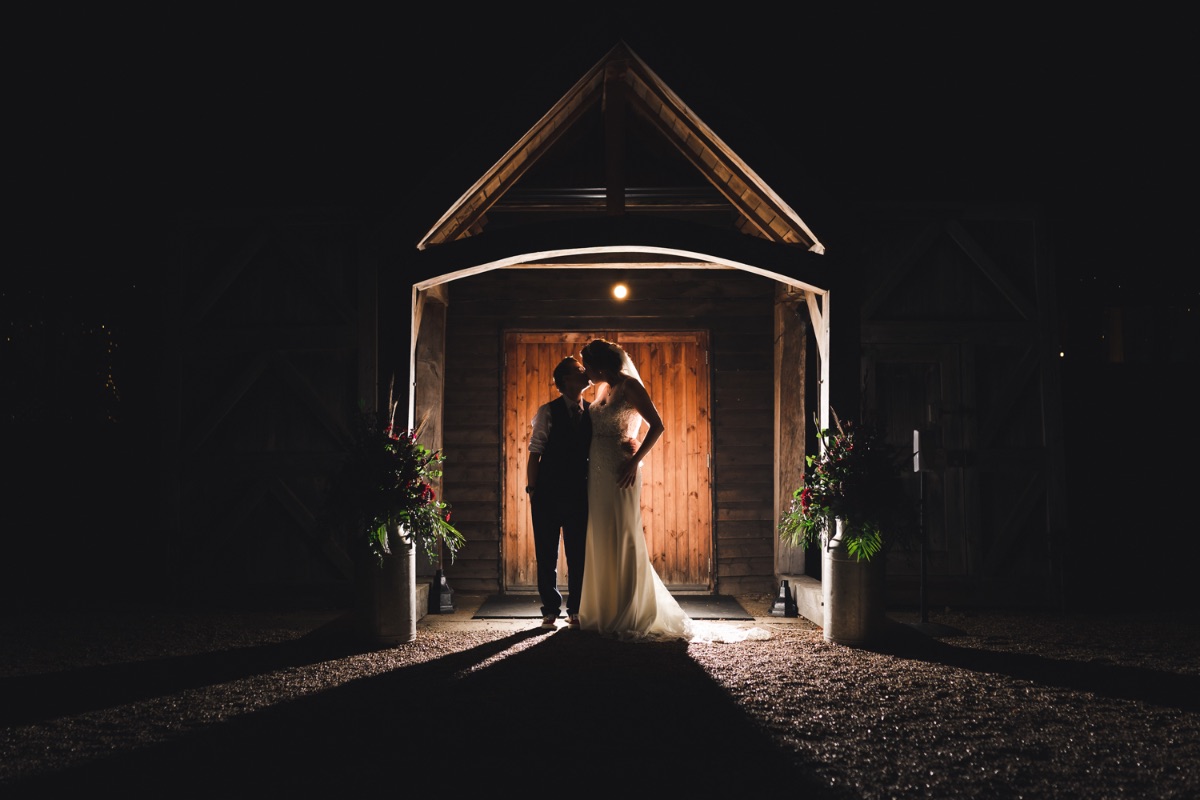 Mandy & Danielle | Red Barn Wedding Photos | King