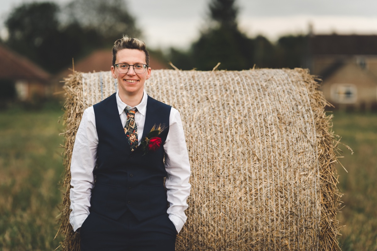 Mandy & Danielle | Red Barn Wedding Photos | King