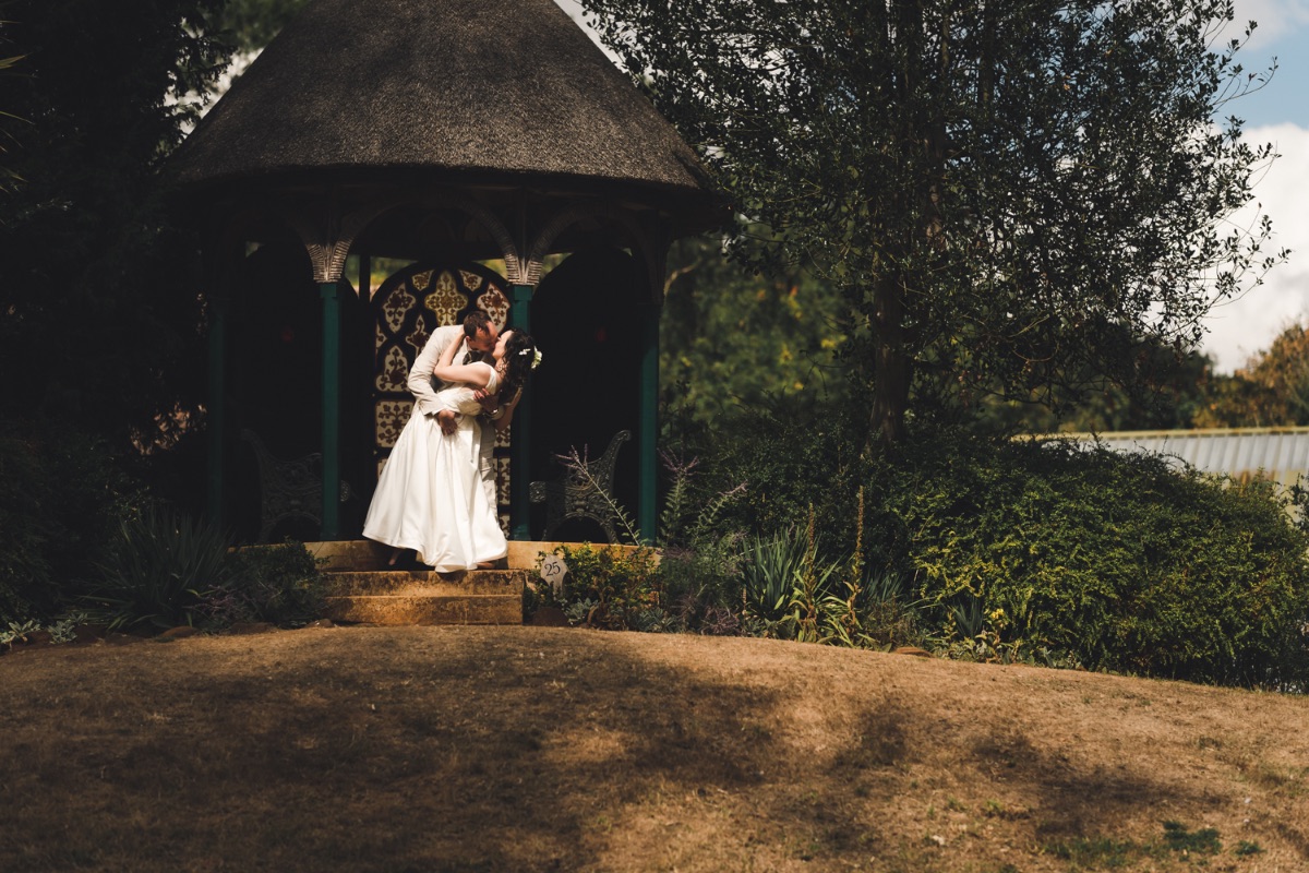 Shuttleworth Swiss Garden wedding photos | Bedford wedding photographer | Bedfordshire wedding photographer | Ben Chapman Photos