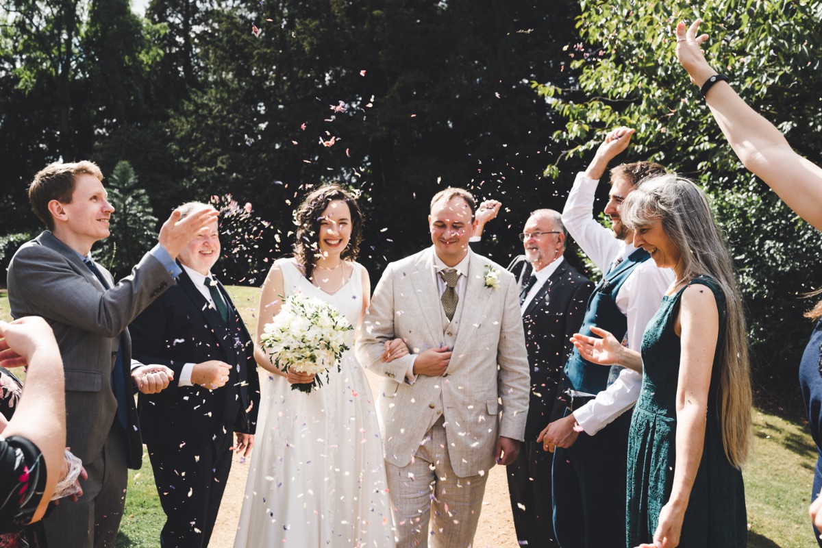 Shuttleworth Swiss Garden wedding photos | Bedford wedding photographer | Bedfordshire wedding photographer | Ben Chapman Photos