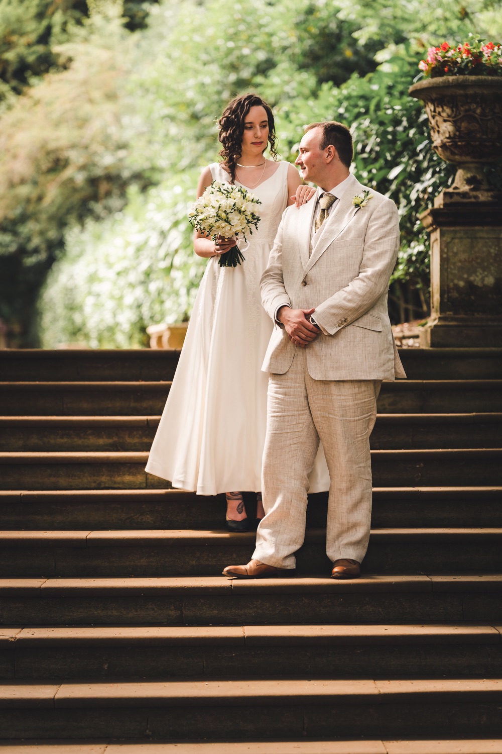 Shuttleworth Swiss Garden wedding photos | Bedford wedding photographer | Bedfordshire wedding photographer | Ben Chapman Photos