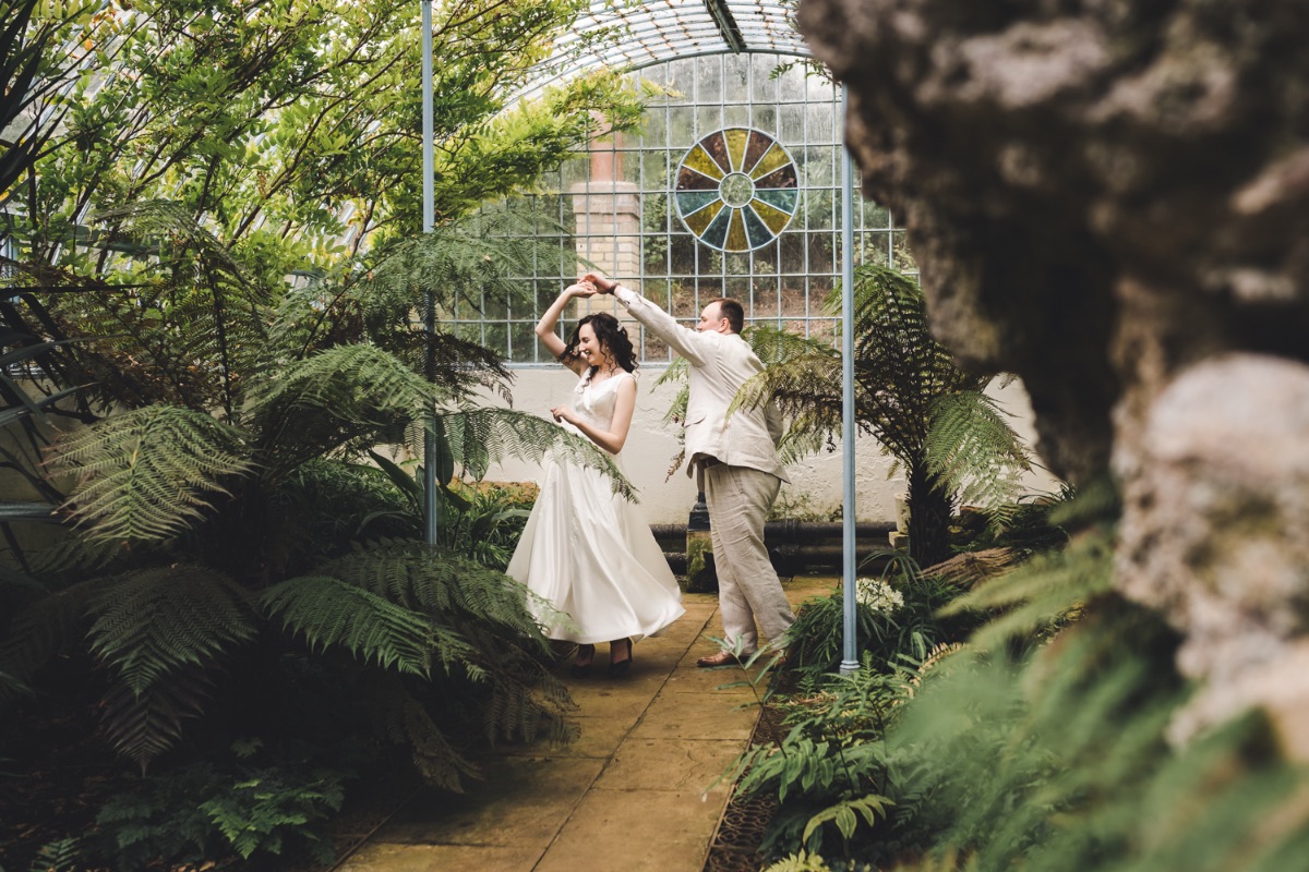 Shuttleworth Swiss Garden wedding photos | Bedford wedding photographer | Bedfordshire wedding photographer | Ben Chapman Photos