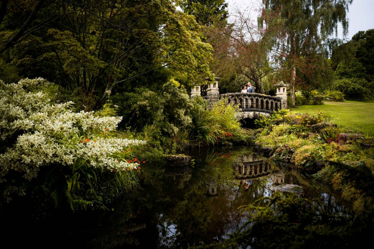 After the could had parted we walked down the the Japanese garden for some photographs at The Mount Ephraim Gardens