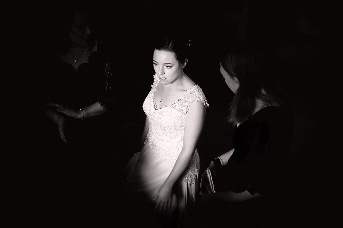 The beautiful bride.