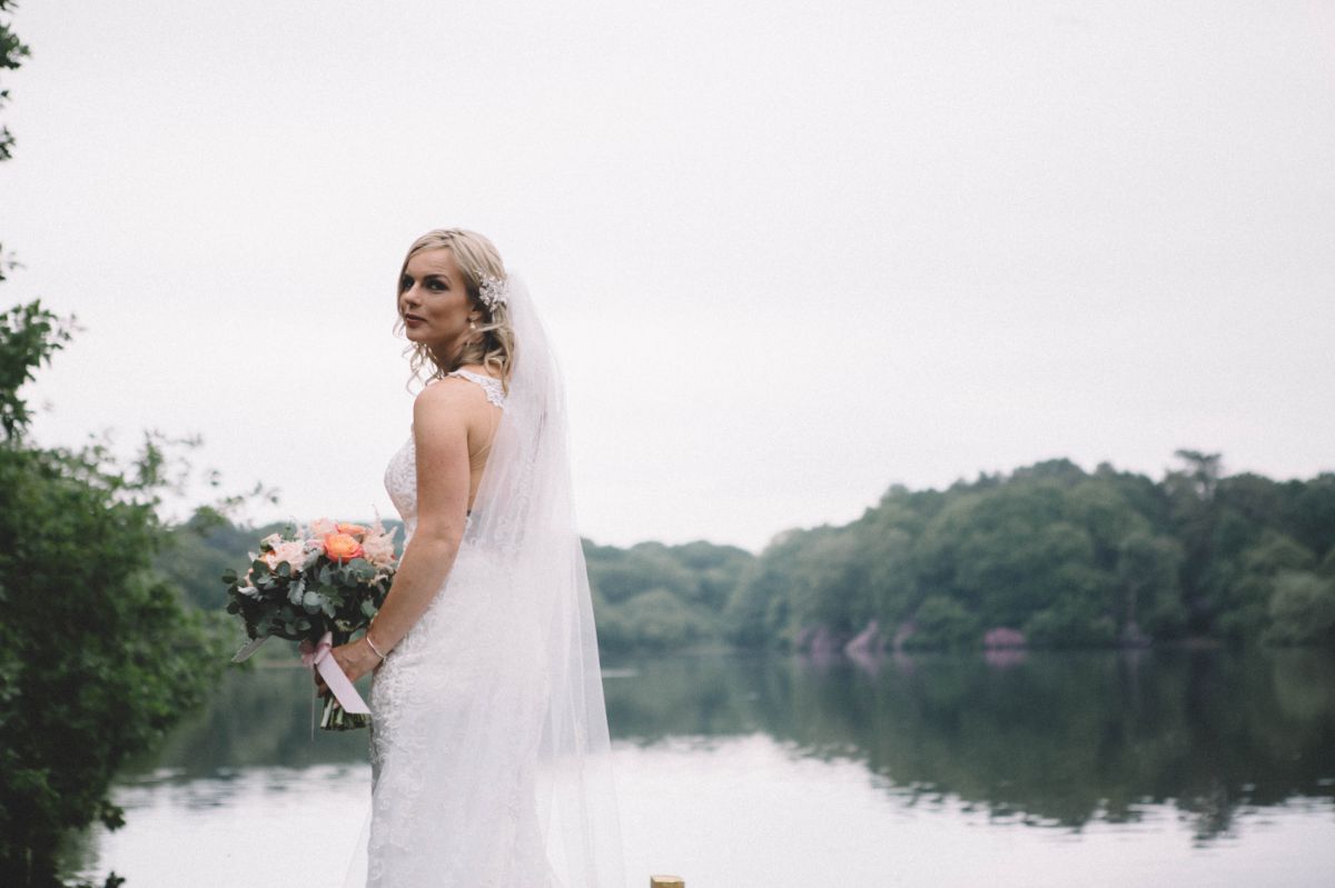 Lakeside Wedding in the Country 