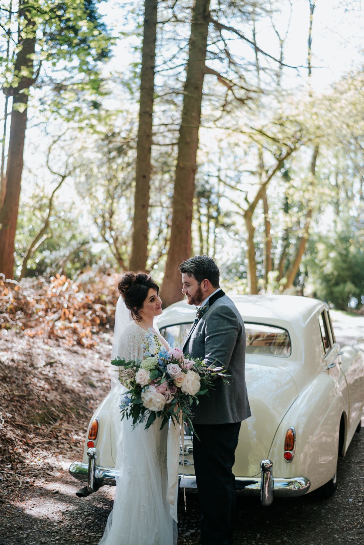 Vintage Wedding Car