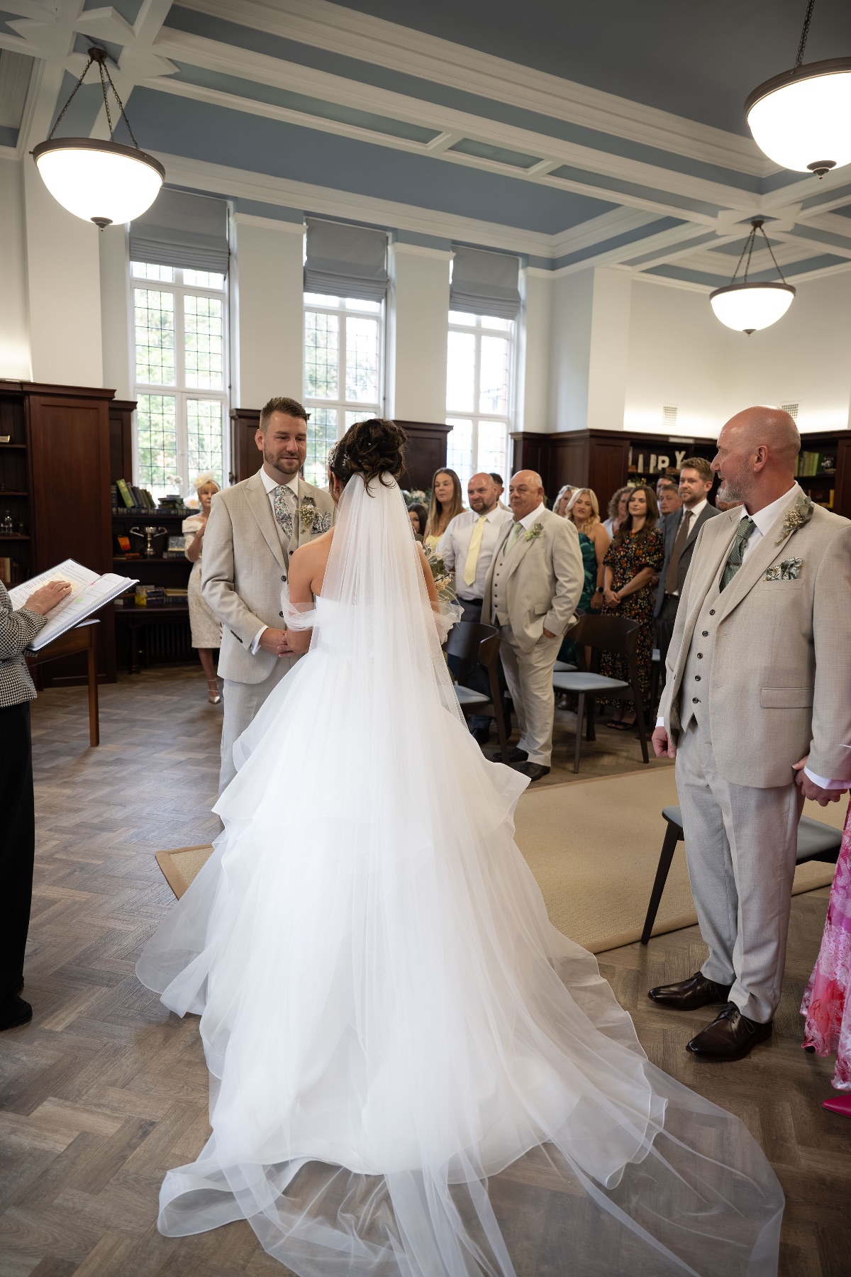 Real Wedding Image for Harriet & Dave