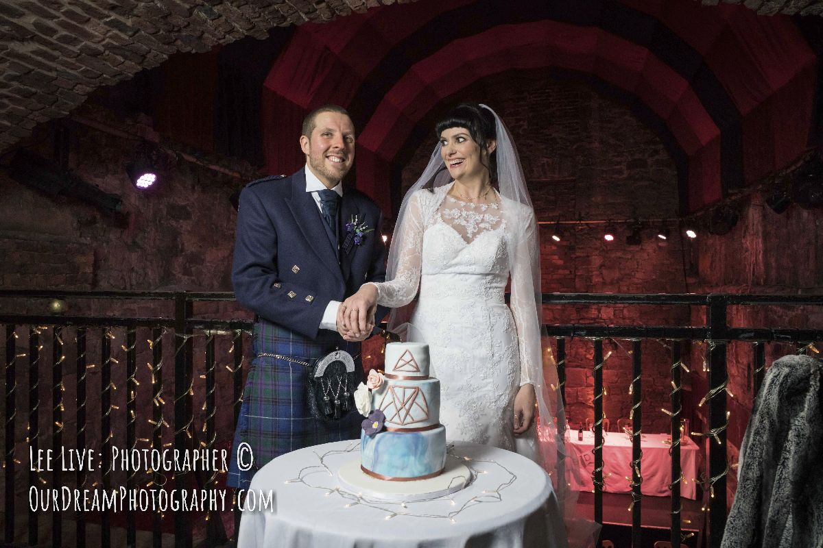 cutting of the cake