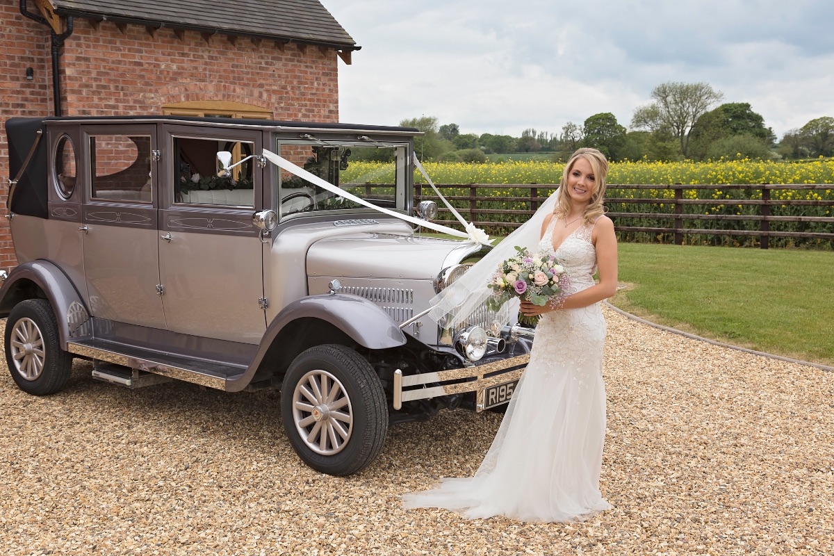 1930's style rare Royale Convertible by Manor Bridal Cars