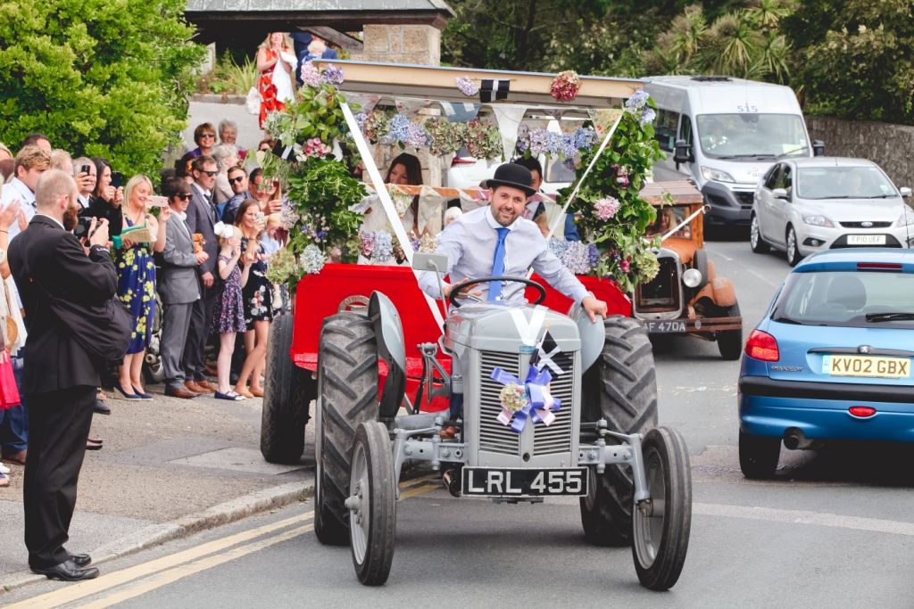 The Perfect Wedding transport!