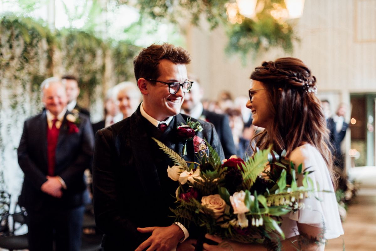 Young love - our sweethearts becoming husband and wife 