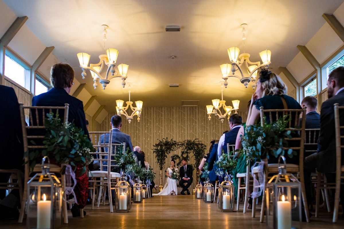 The Birches, our romantic, rustic civil ceremony suite 