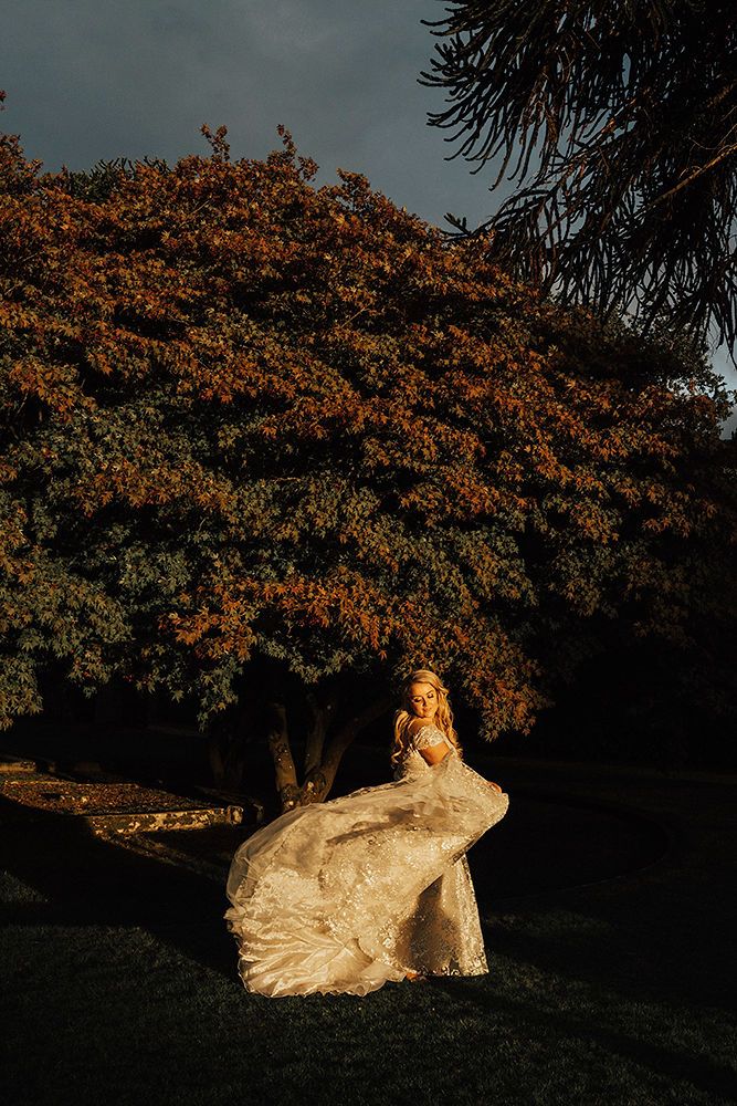 Bryony looking beautiful in the Autumn sun set 