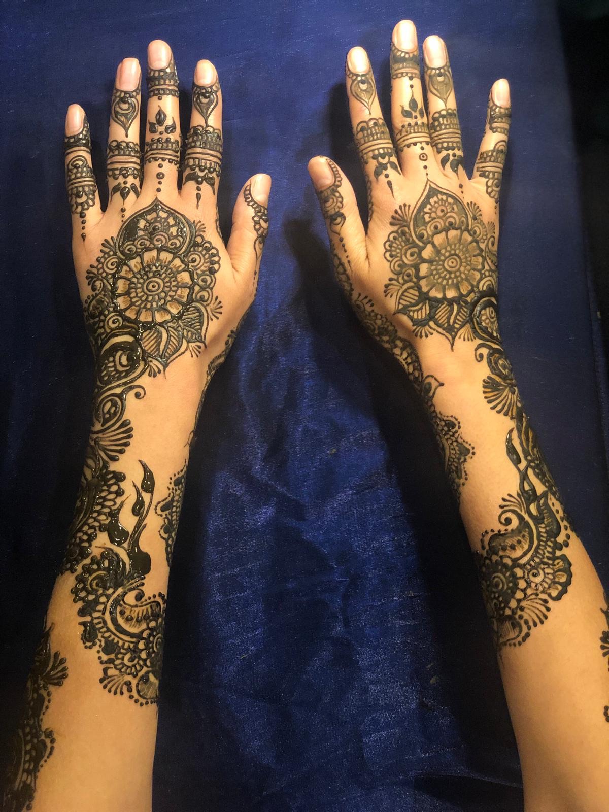 Bridal henna 