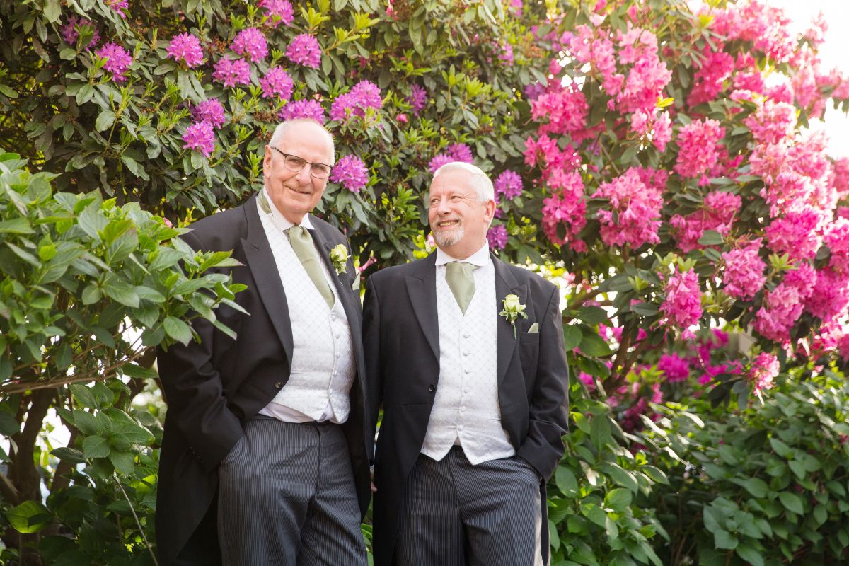 Real Wedding Image for Roger & Steve