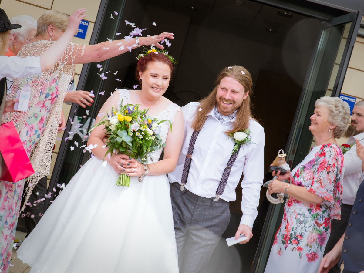 Real Wedding Image for Elizabeth & Eddie