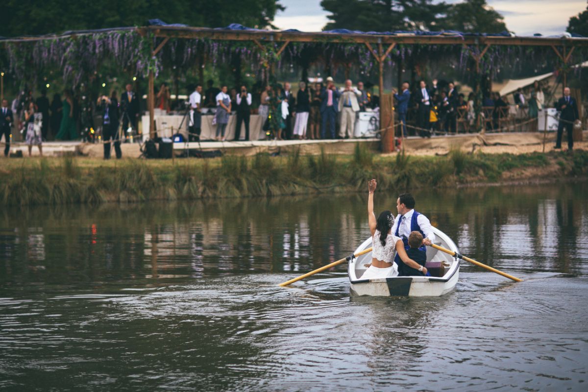 Real Wedding Image for Rajwah & Owen