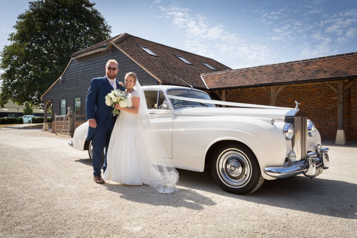 The wedding car