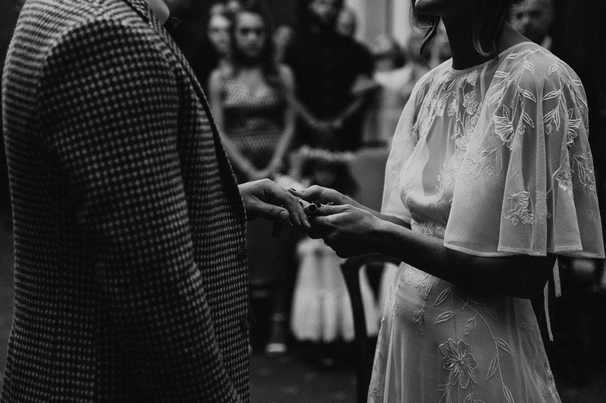 exchanging of rings 