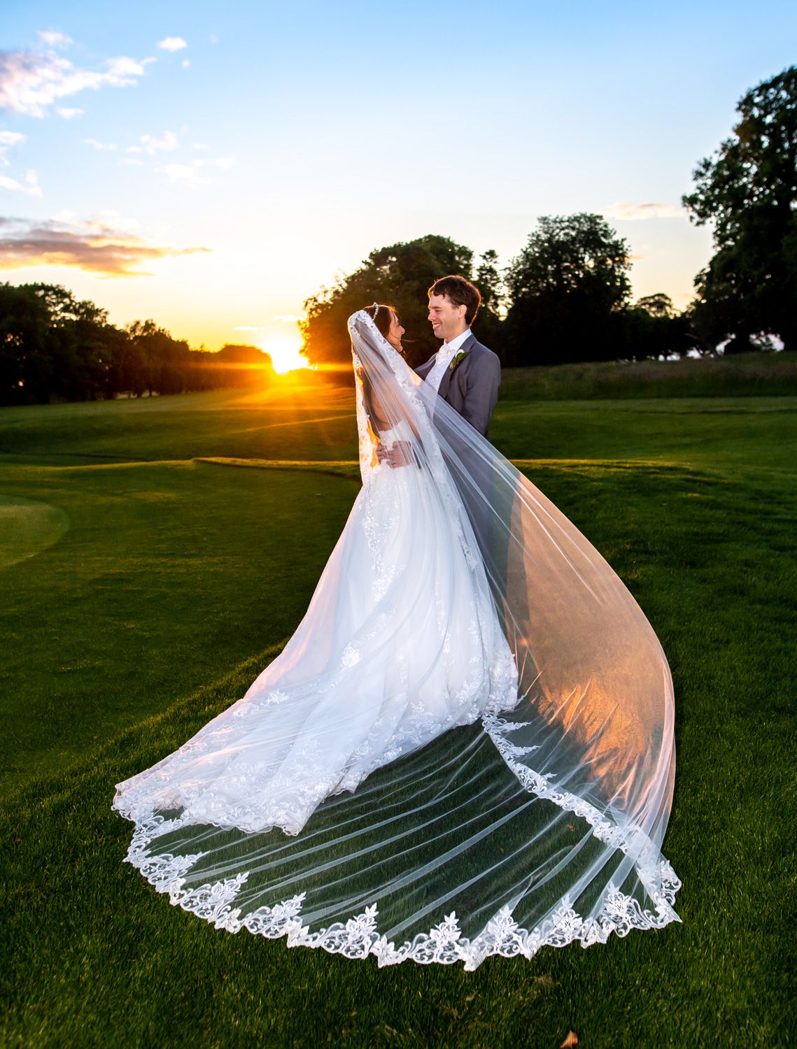 Real Wedding Image for Rachael & Charles