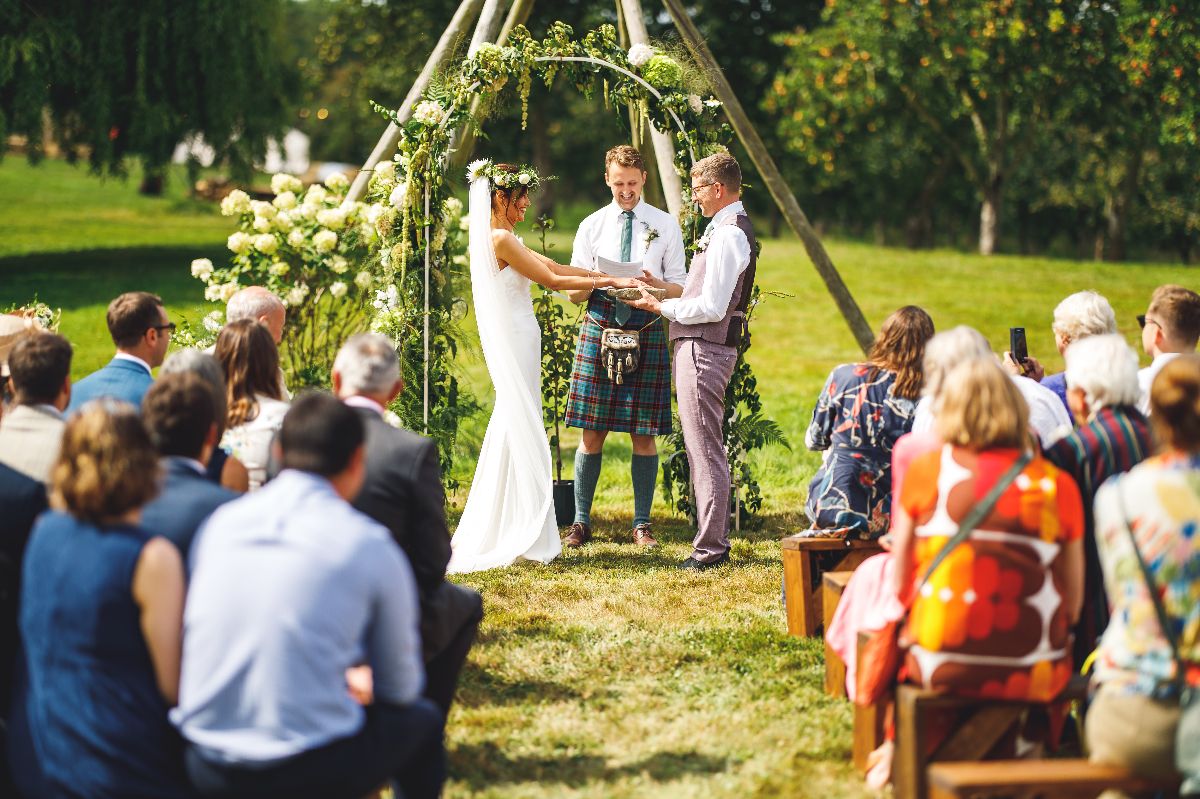 Outside ceremony