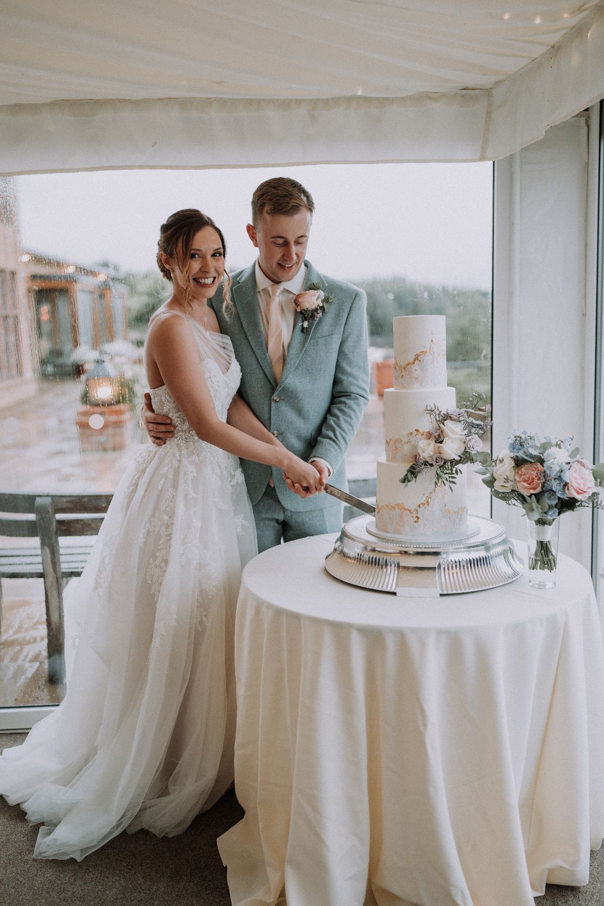 Real Wedding Image for Alec & Carys