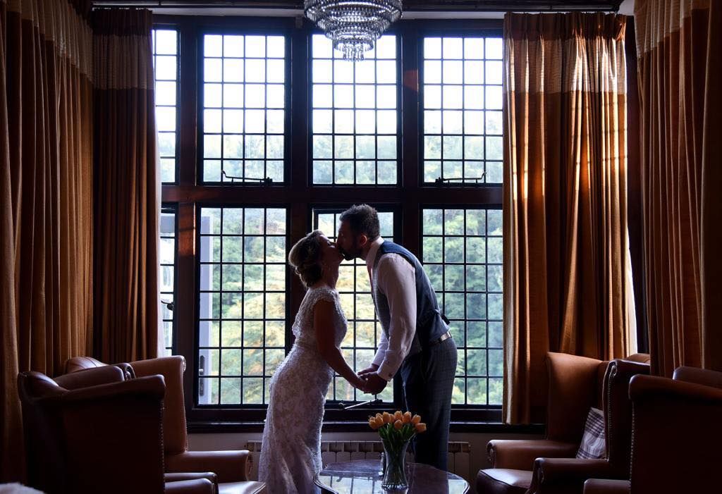 Grade 2 listed means historic lead windows and more for the best wedding shots!