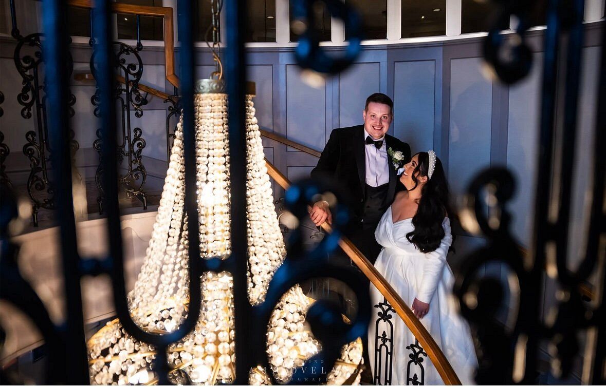 On the staircase