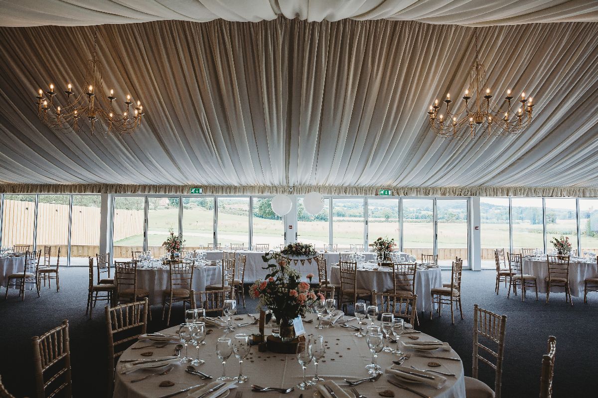 The magnificent Meadow Barn for your wedding breakfast.