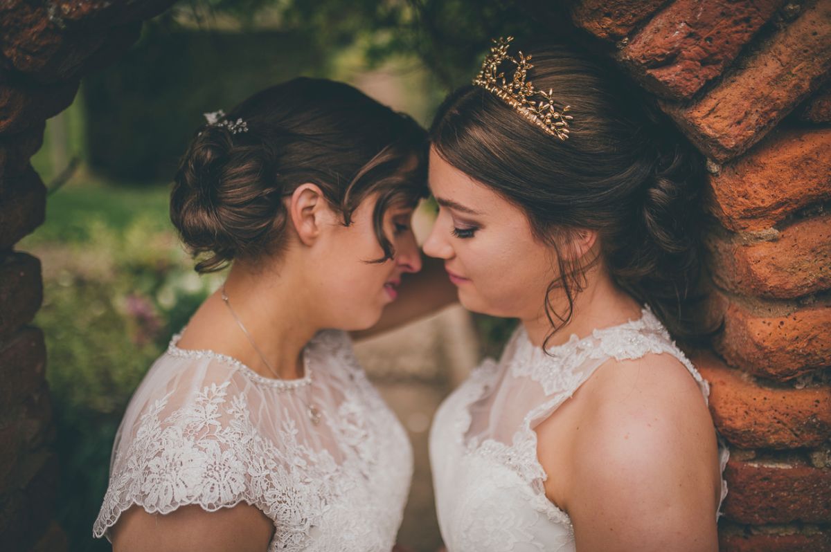 Real Wedding Image for Lottie & Becky