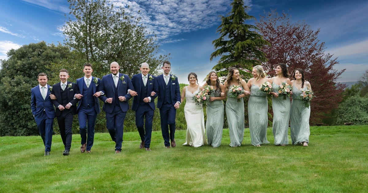 The Wedding Ushers and Bridesmaids