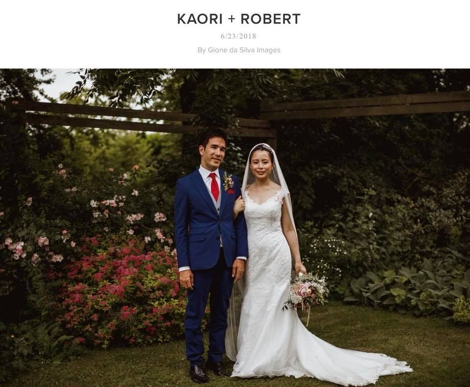 Real Wedding Image for Kaori  & Robert