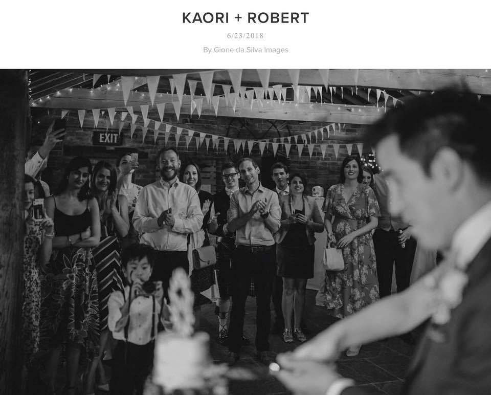 Real Wedding Image for Kaori  & Robert