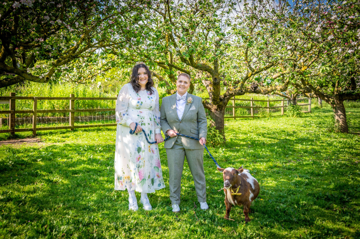 Real Wedding Image for Sarah & Izzy
