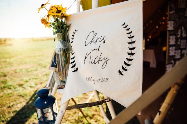 Real Wedding Image for Nicky & Chris