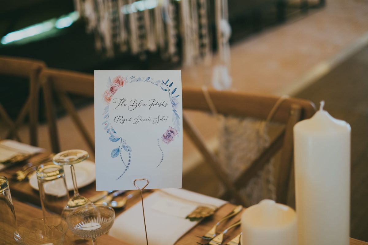 Table names and decoration
