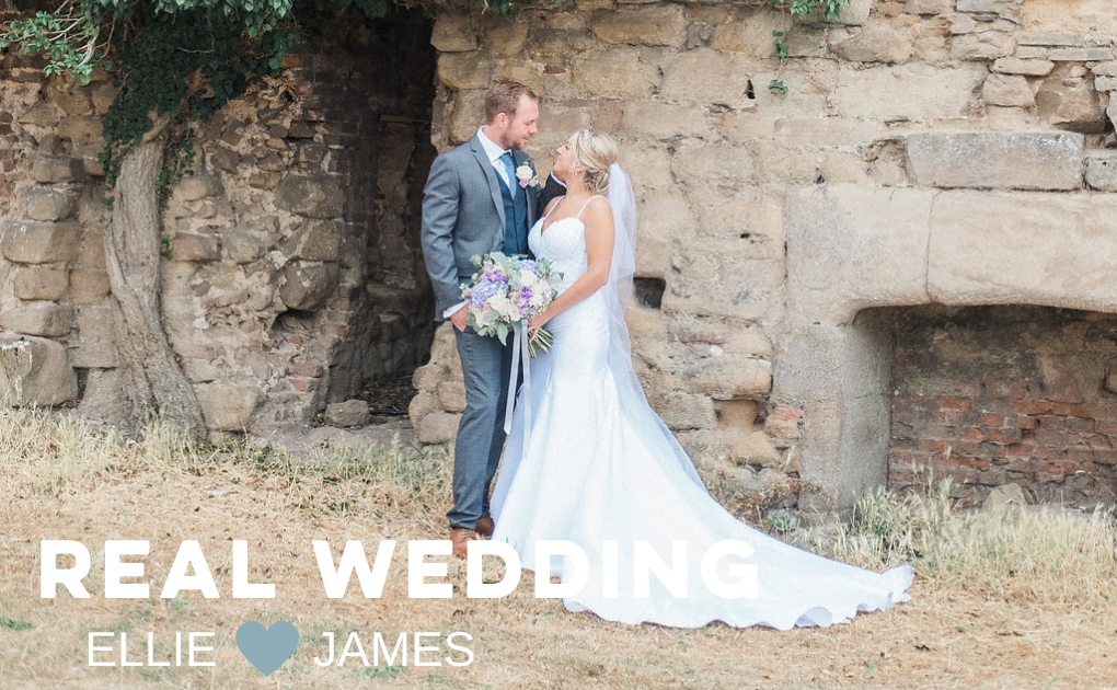 Real Wedding Image for Ellie & James