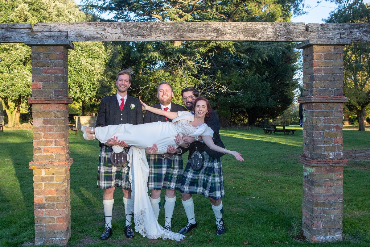 Real Wedding Image for Clare