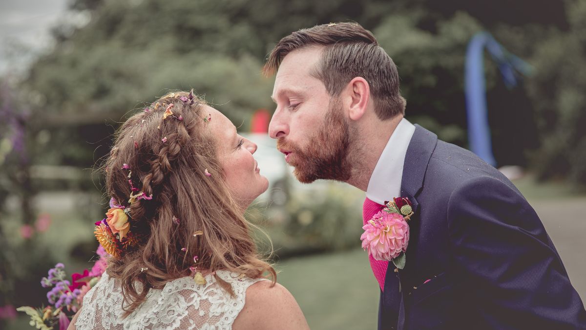 Real Wedding Image for Meg & Sam