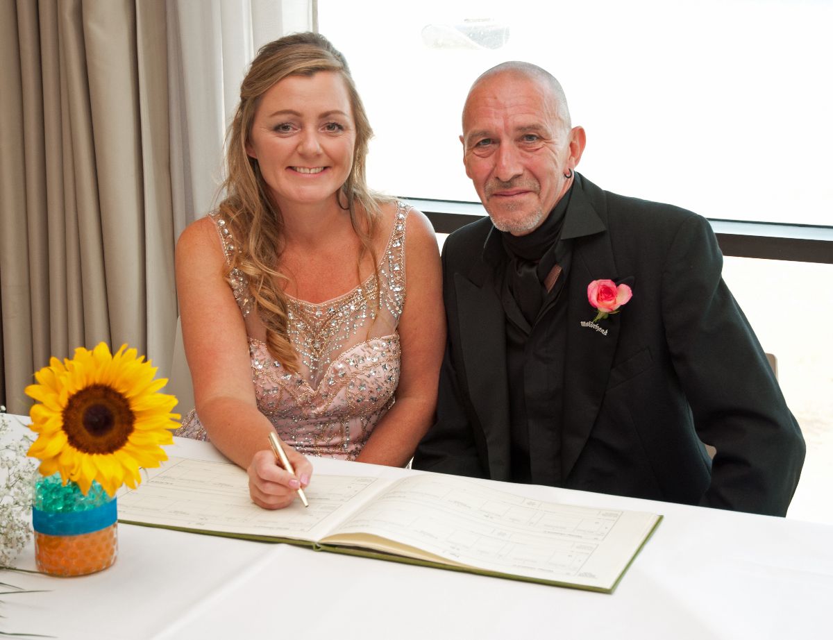 Real Wedding Image for Kirsty & Pete