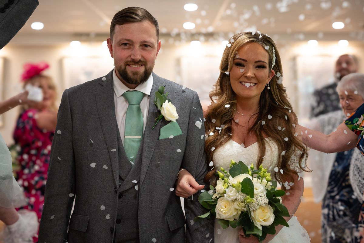 Real Wedding Image for Katie & Kyle
