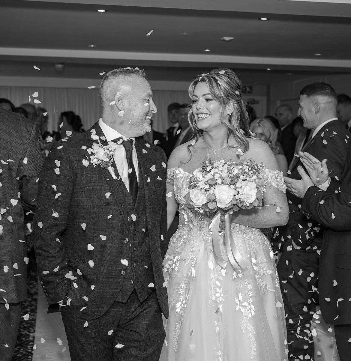 Real Wedding Image for Kerry & Jeff