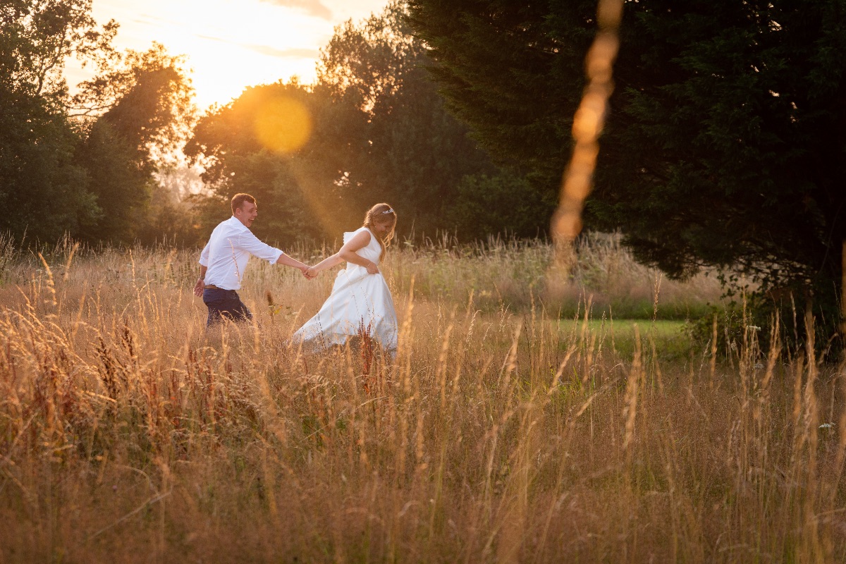 Golden hour in the wildflower meadow makes for some lovely images