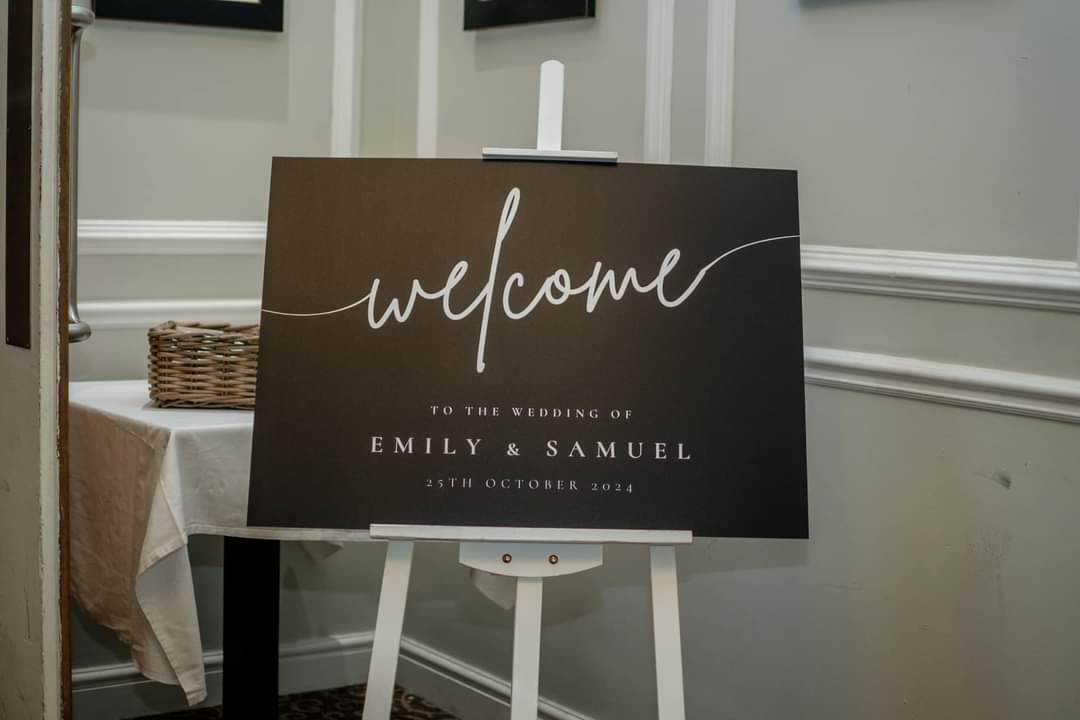 Real Wedding Image for Emily & Sam