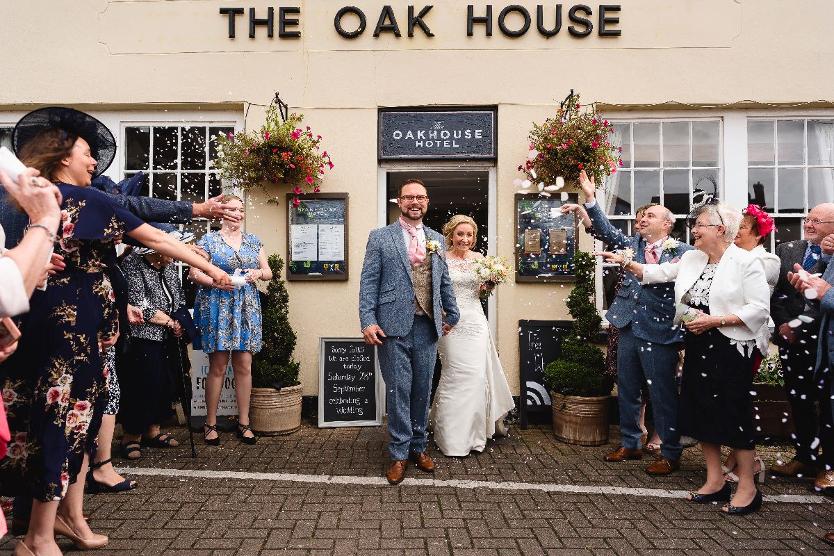 Real Wedding Image for Melanie & Luke