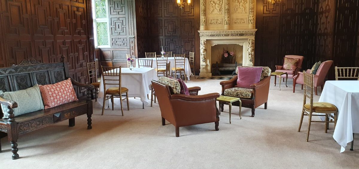 Rothamsted Manor Lounge - a quieter space for elderly guests 