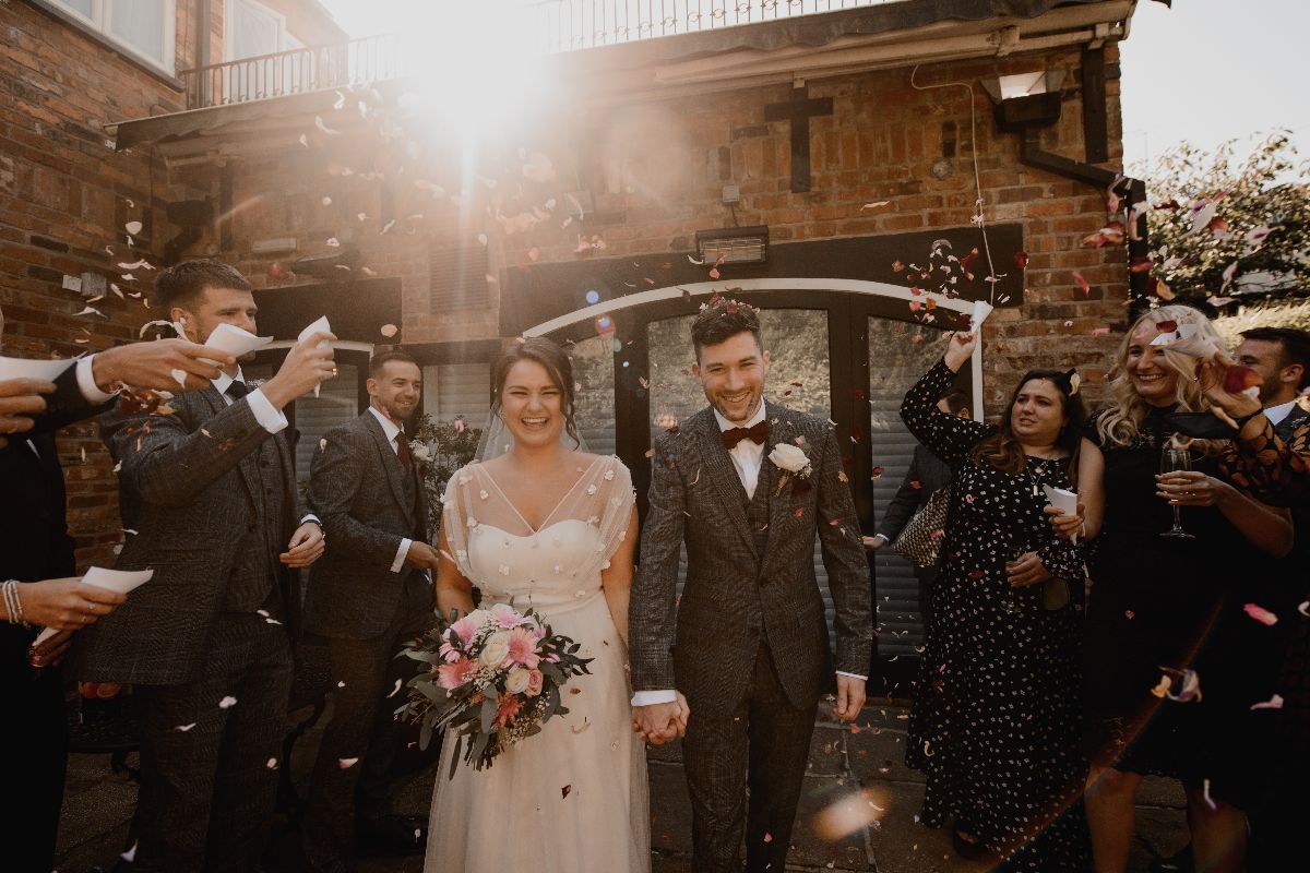 Real Wedding Image for Megan Goodall & Daniel Walsh