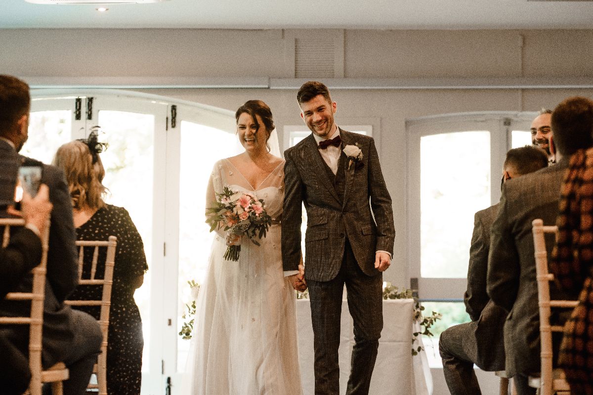 Real Wedding Image for Megan Goodall & Daniel Walsh